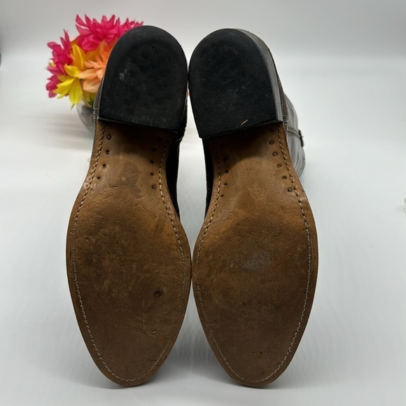 Acme Brown Leather Cowboy Boots Size 11 D COW5759 - Picture 5 of 7